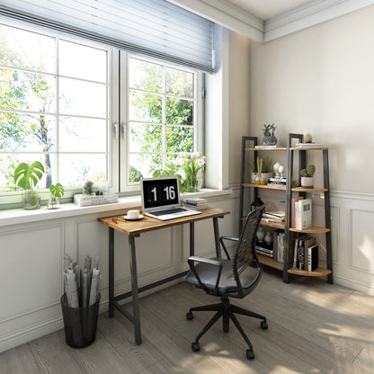 Meerveil Retro Industrieller Computertisch für Home Office, Grundtyp