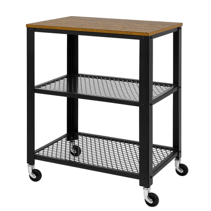 Meerveil Chariot de rangement multifonctionnel avec roues