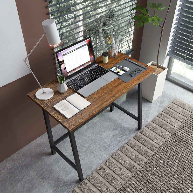 Meerveil Retro Industrieller Computertisch für Home Office, Grundtyp