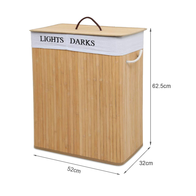 Laundry Basket, Bamboo Material