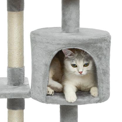 Cat Tree, Cat Activity Centre with Cat Room and Hammock