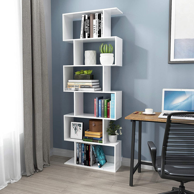 Modern Bookcase, Stacked and Multilayer Structure