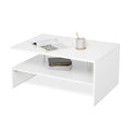 Coffee Table Sofa Side Table End Side Table with Shelf