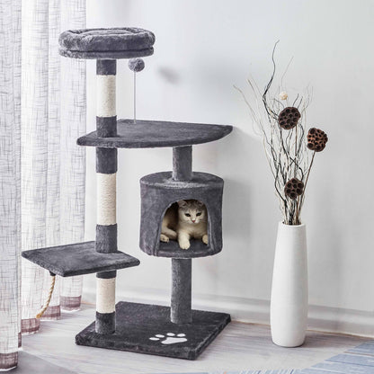 Cat Tree, Cat Activity Centre with Cat Room and Hammock